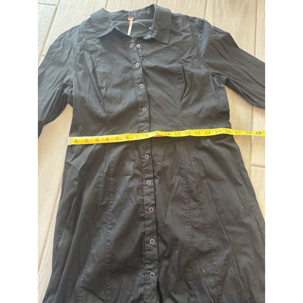 Free People Black Mini Dress - Picture 7 of 12